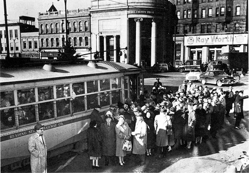 Last Reading Trolley - 1952