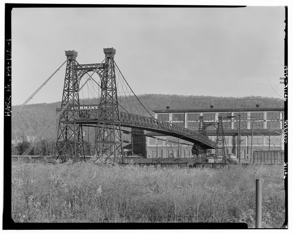 The Swinging Bridge - Reading Outer Station The Swinging Bridge - Reading Outer Station