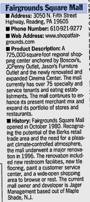 Fairgrounds Square Mall