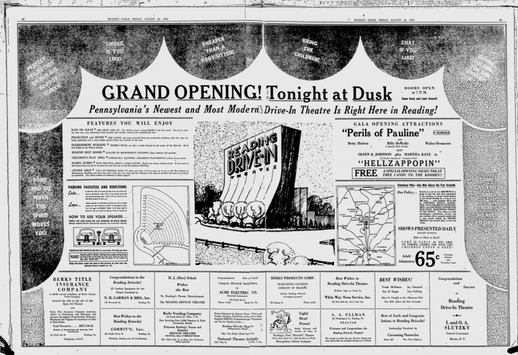 Reading Drive-In Theatre