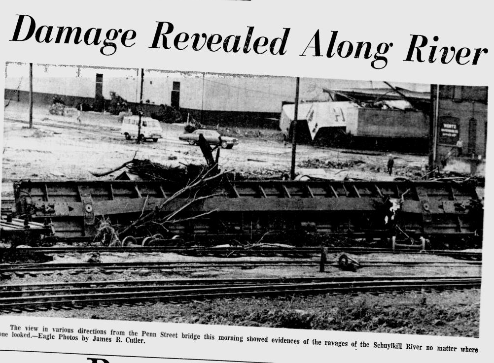 Hurricane Agnes - Reading PA - 1972