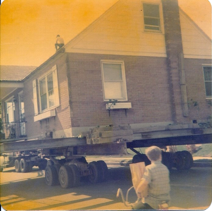West Wyomissing House Relocation 1974