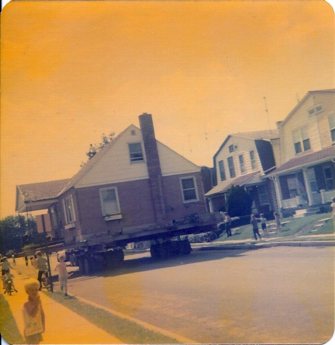 West Wyomissing House Relocation 1974