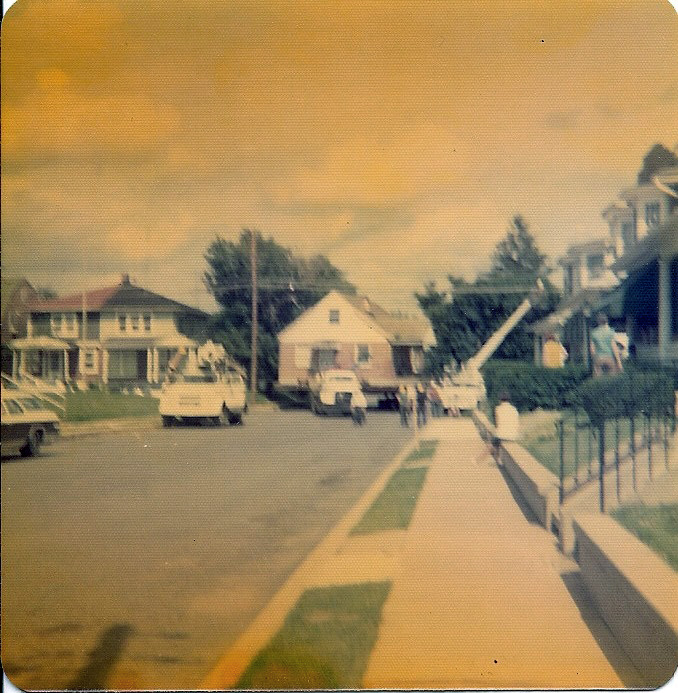 West Wyomissing House Relocation 1974