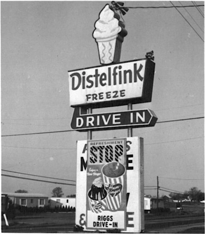 Distelfink Freeze Rigg's Drive-In