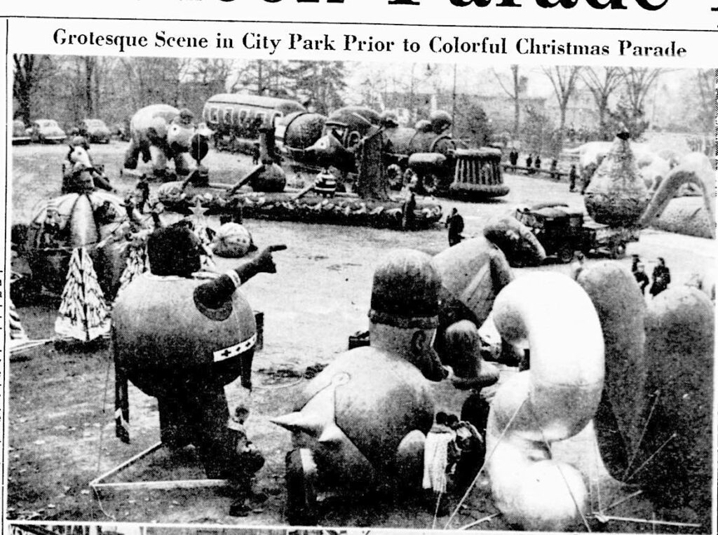 Reading's Christmas Balloon Parade