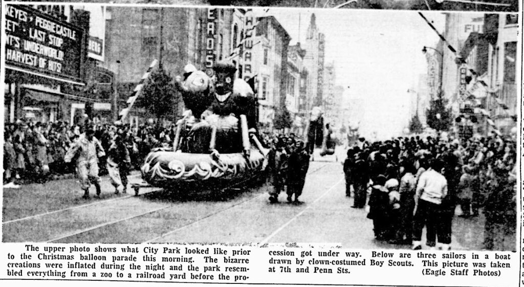 Reading's Christmas Balloon Parade