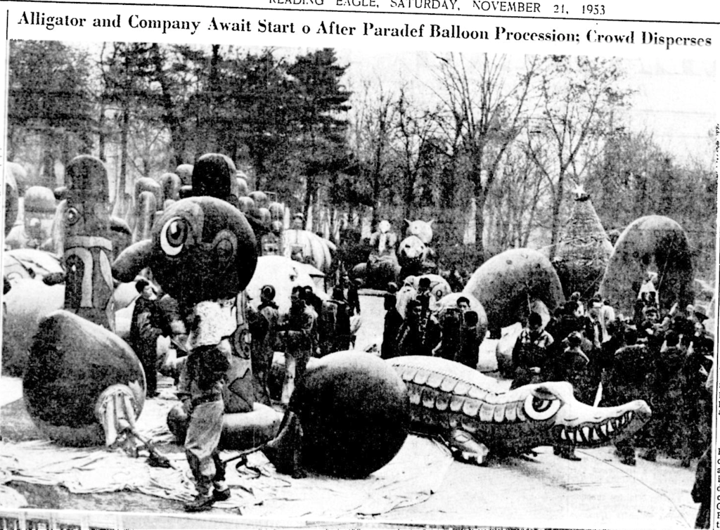 Reading's Christmas Balloon Parade