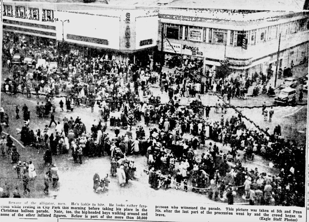 Reading's Christmas Balloon Parade
