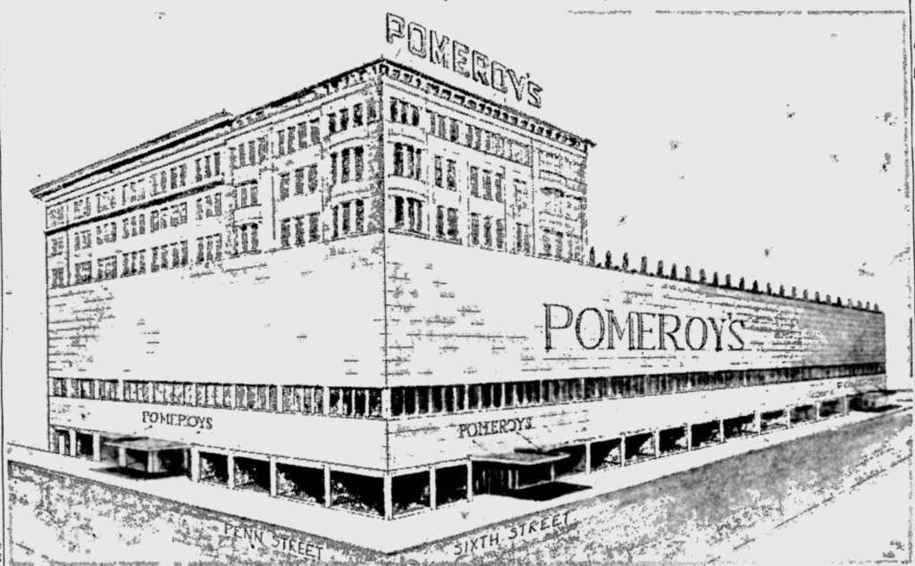 Pomeroy's expansion 1957