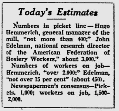 berkshire knitting mill strike