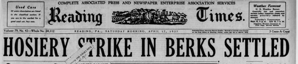 General Hosiery Strike